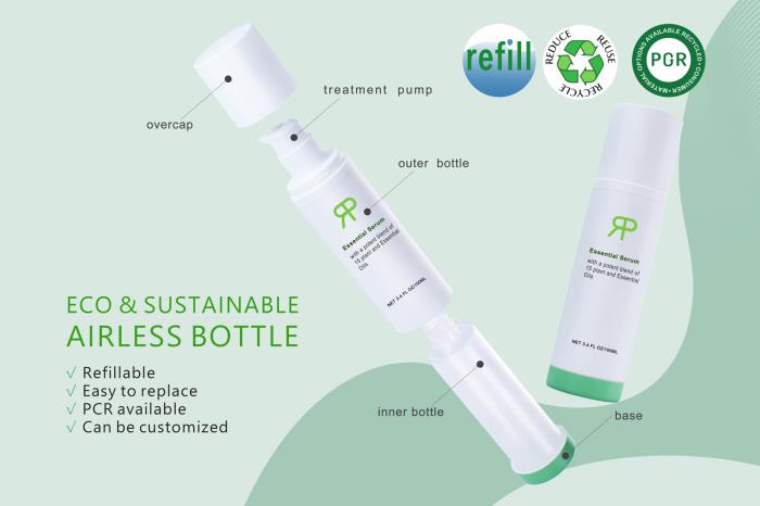 Go Green With Eco-Refill & Sustainable Airless Packs